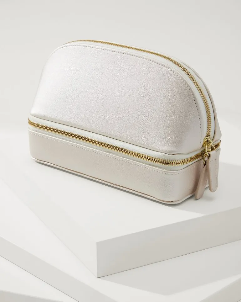 Best Sale Tommy Bahama Abby Travel Organizer Pearl