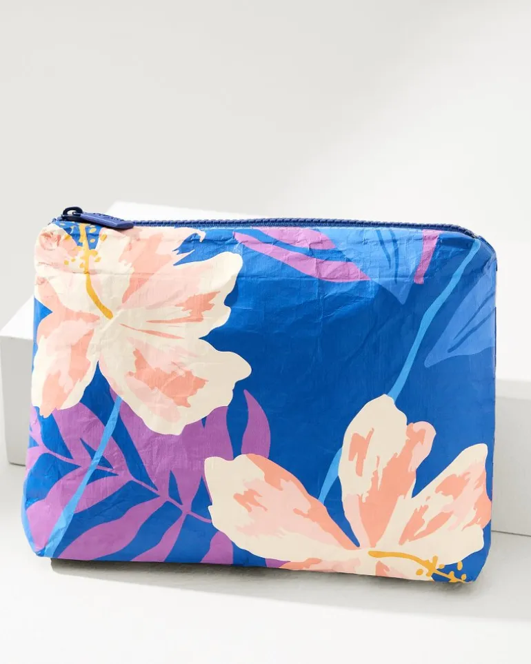 Store Tommy Bahama Aloha Collection Adrift Small Pouch Serene Blue