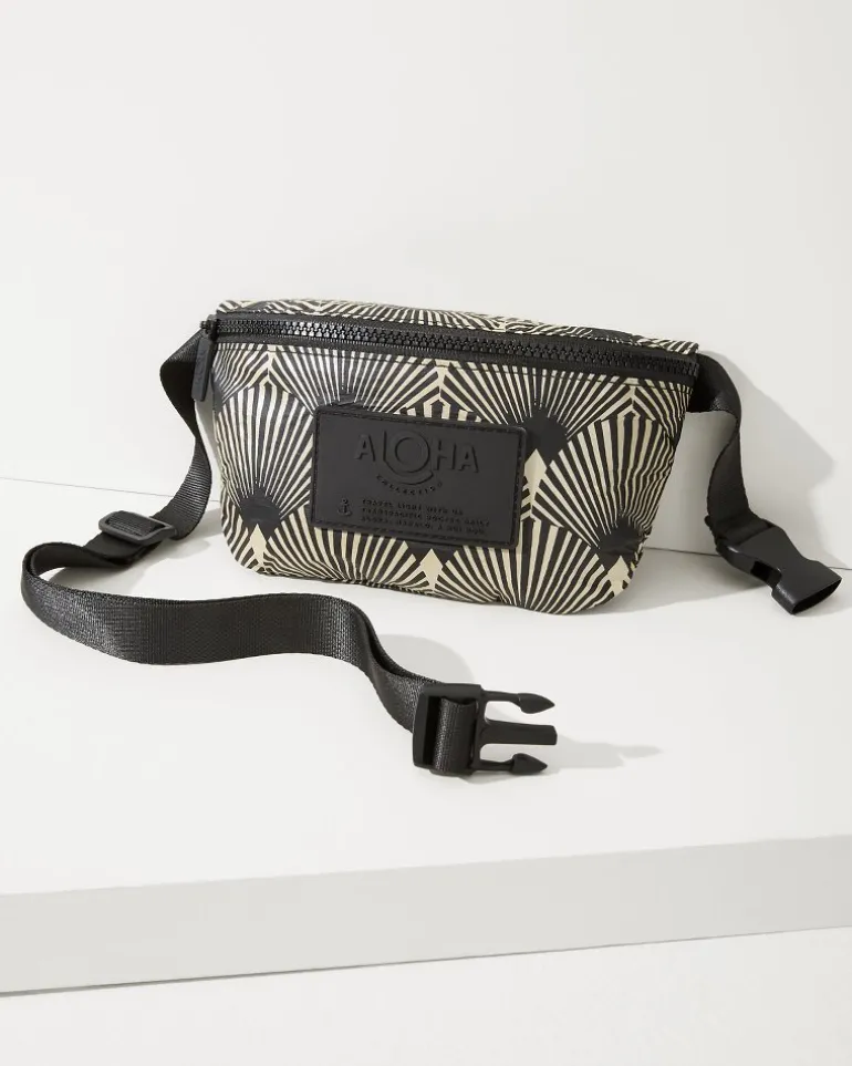 Shop Tommy Bahama Aloha Collection Malu Mini Hip Pack Glow/Black