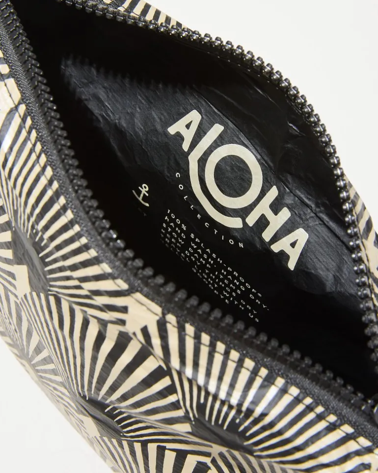 New Tommy Bahama Aloha Collection Malu Small Pouch Glow/Black