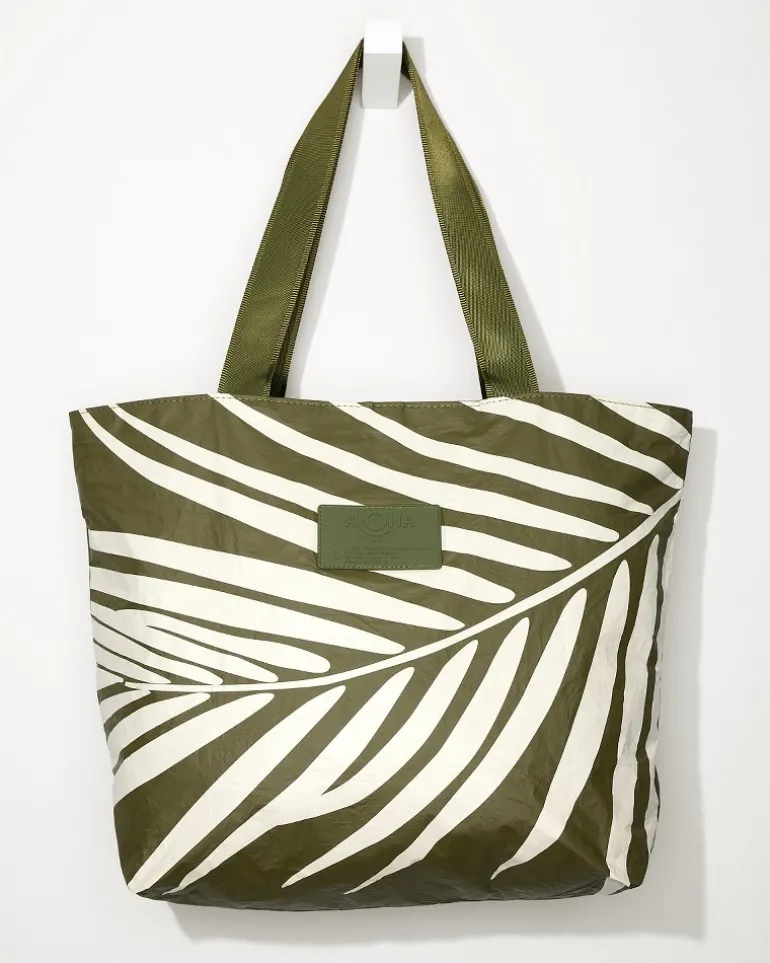 Online Tommy Bahama Aloha Collection Olive Shade Day Tripper Tote Creme/Olive