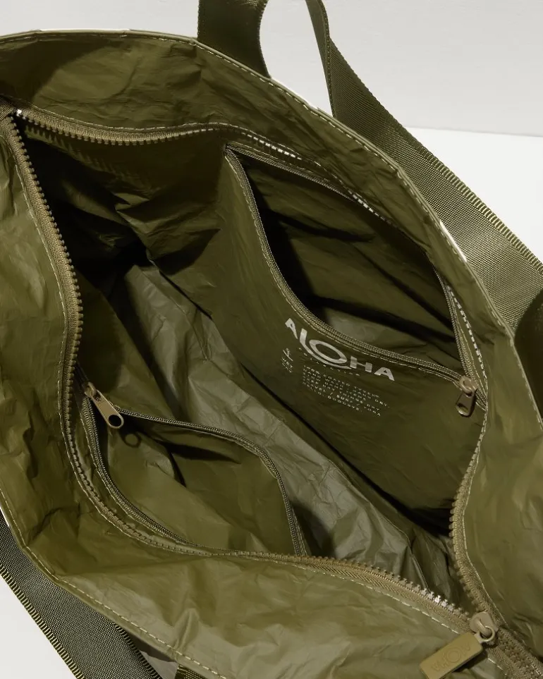Online Tommy Bahama Aloha Collection Olive Shade Day Tripper Tote Creme/Olive