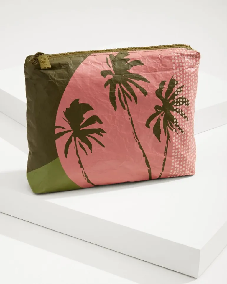 Discount Tommy Bahama Aloha Collection Paumalu Small Pouch Olive