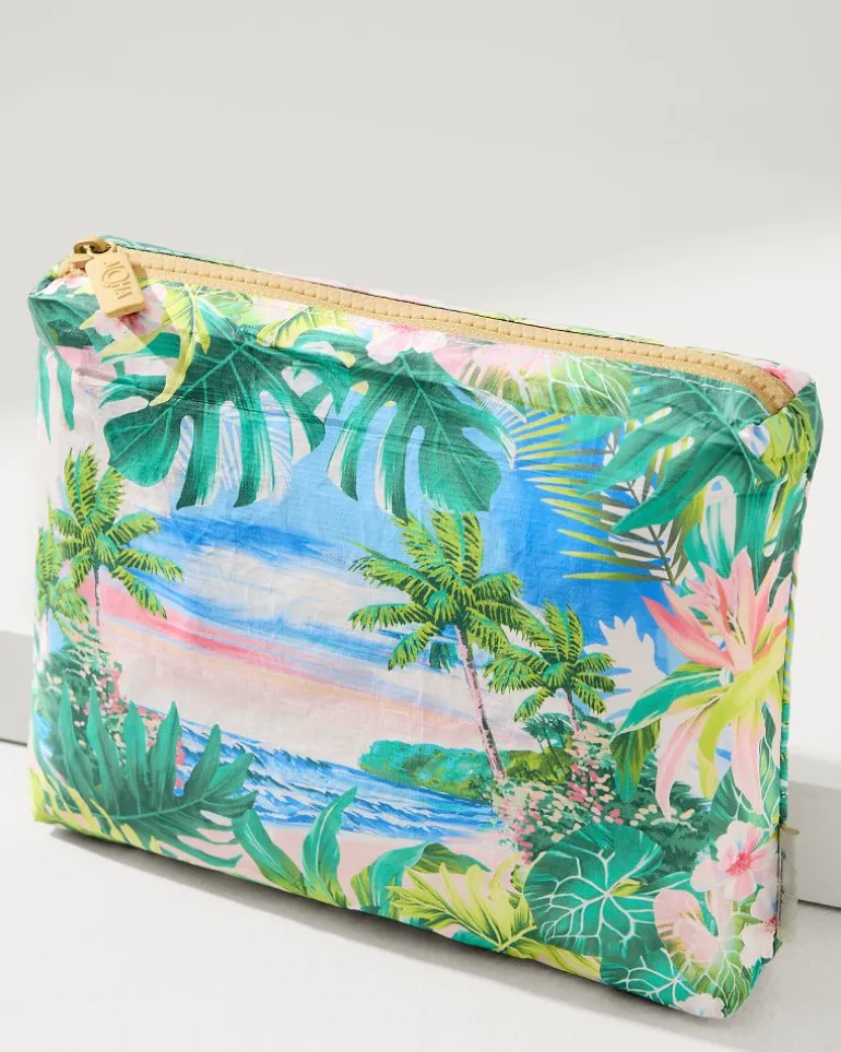 Fashion Tommy Bahama Aloha Collection Sounds Small Pouch Surfside