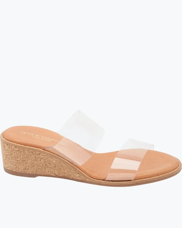 Sale Tommy Bahama André Assous Gwenn Featherweights™ Wedges Clear