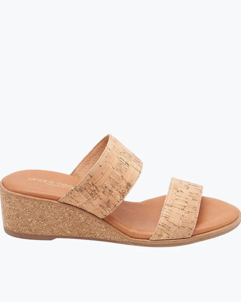 Outlet Tommy Bahama André Assous Gwenn Cork Featherweights™ Wedges Natural