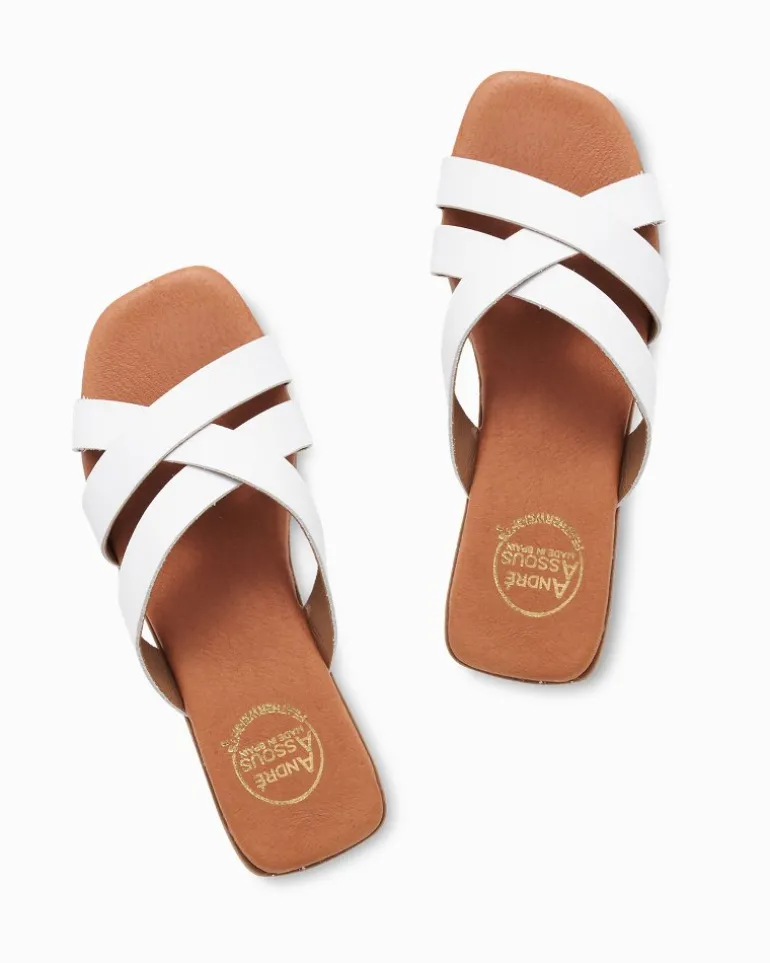 Shop Tommy Bahama André Assous Koral Featherweights™ Sandals White
