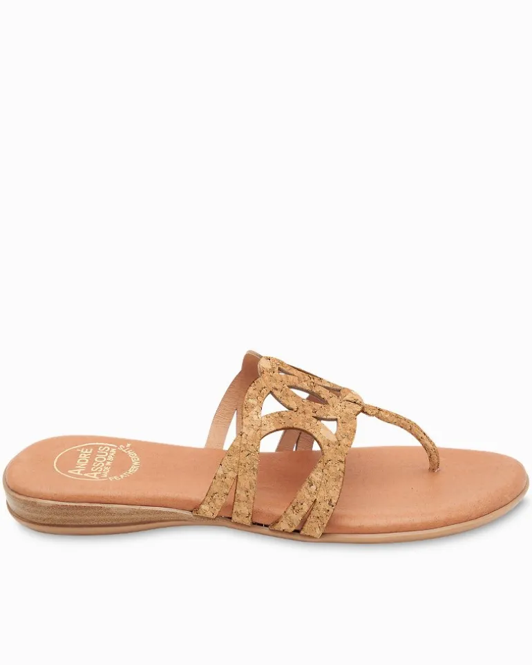 Flash Sale Tommy Bahama André Assous Nature Cork Featherweights™ Sandals Natural