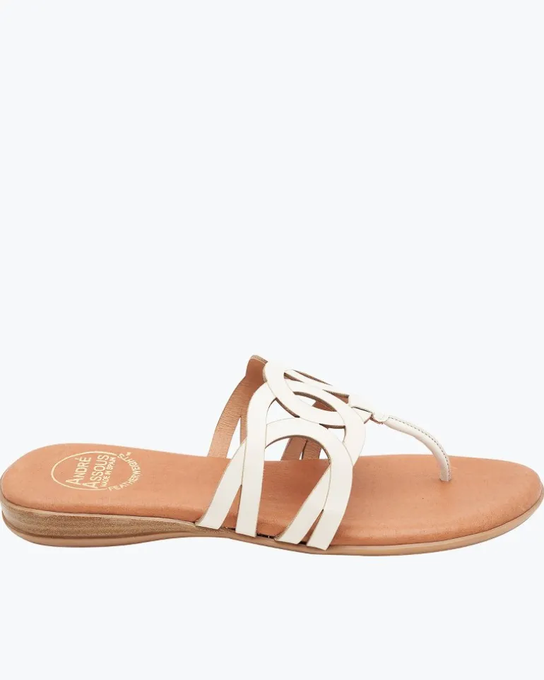 Hot Tommy Bahama André Assous Nature Leather Featherweights™ Sandals White