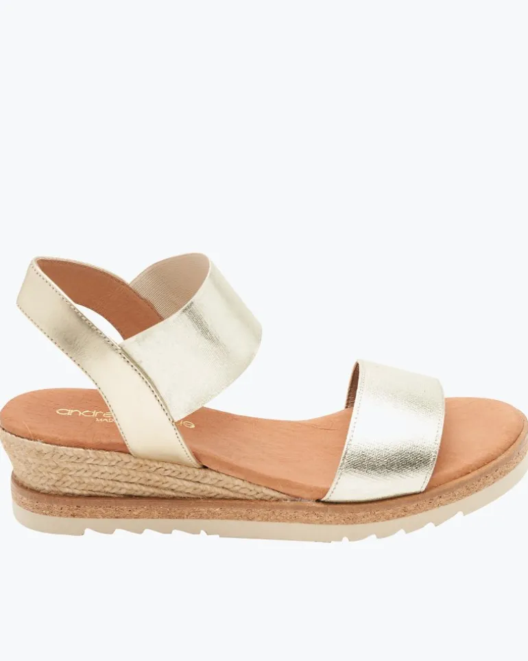 Sale Tommy Bahama André Assous Neveah Metallic Wedges Platinum