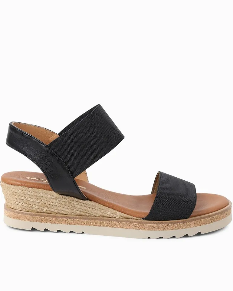 Discount Tommy Bahama André Assous Neveah Wedges Black