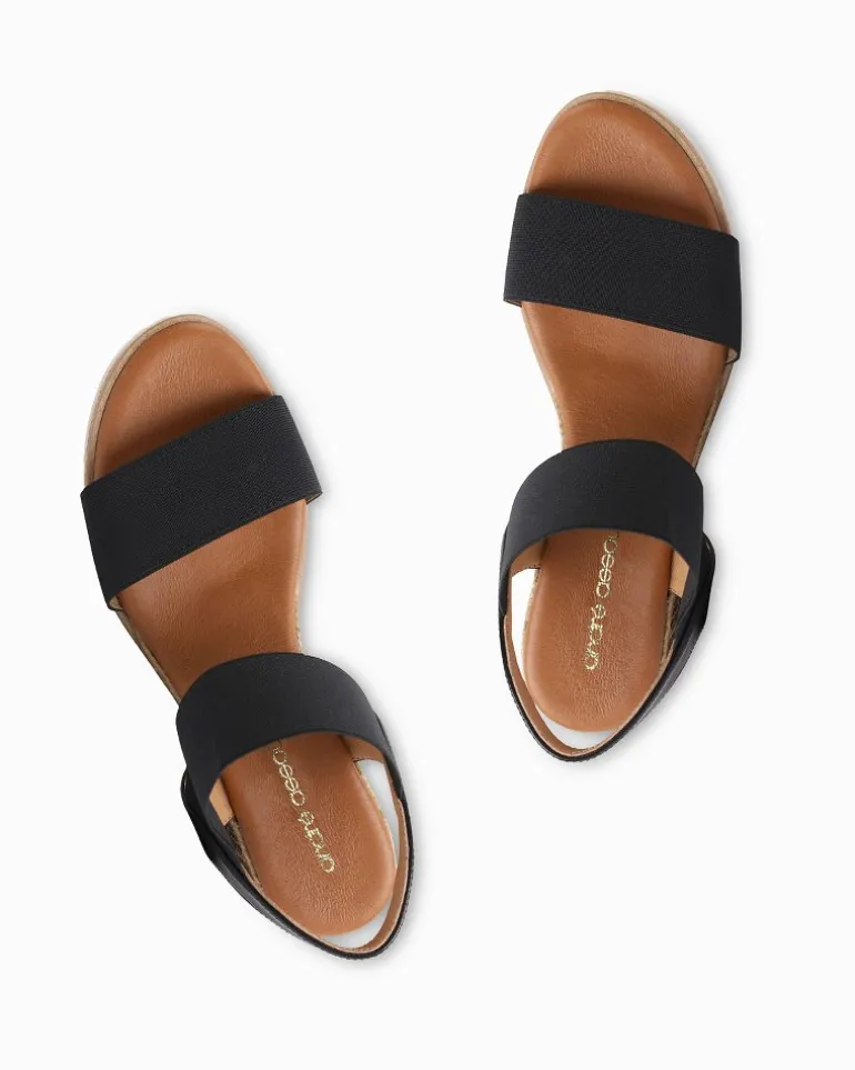 Discount Tommy Bahama André Assous Neveah Wedges Black