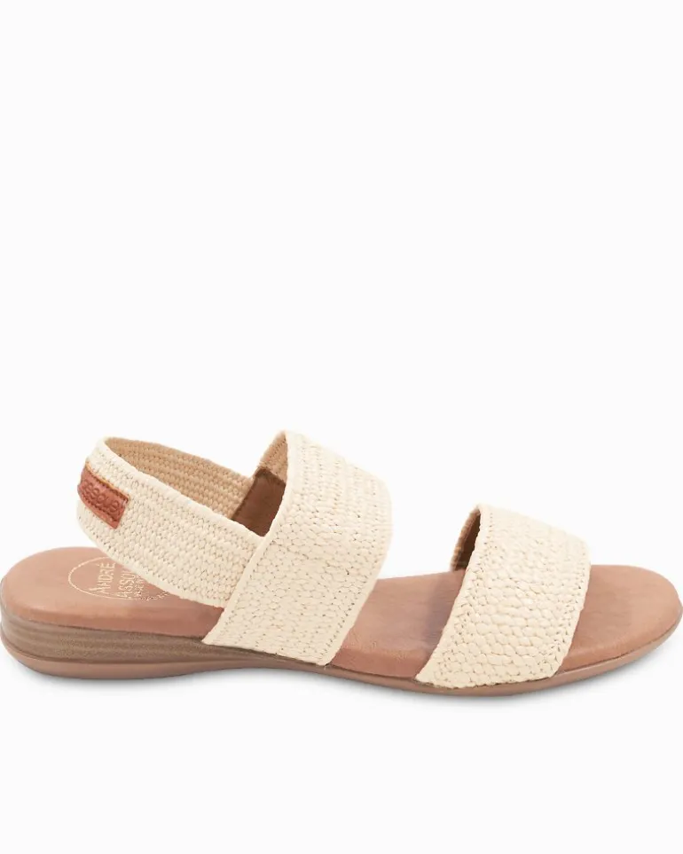 Flash Sale Tommy Bahama André Assous Nigella Stretch-Raffia Featherweights™ Sandals Natural