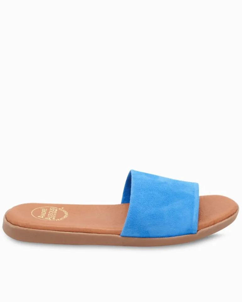 Cheap Tommy Bahama André Assous Paloma Suede Featherweights™ Sandals Blue