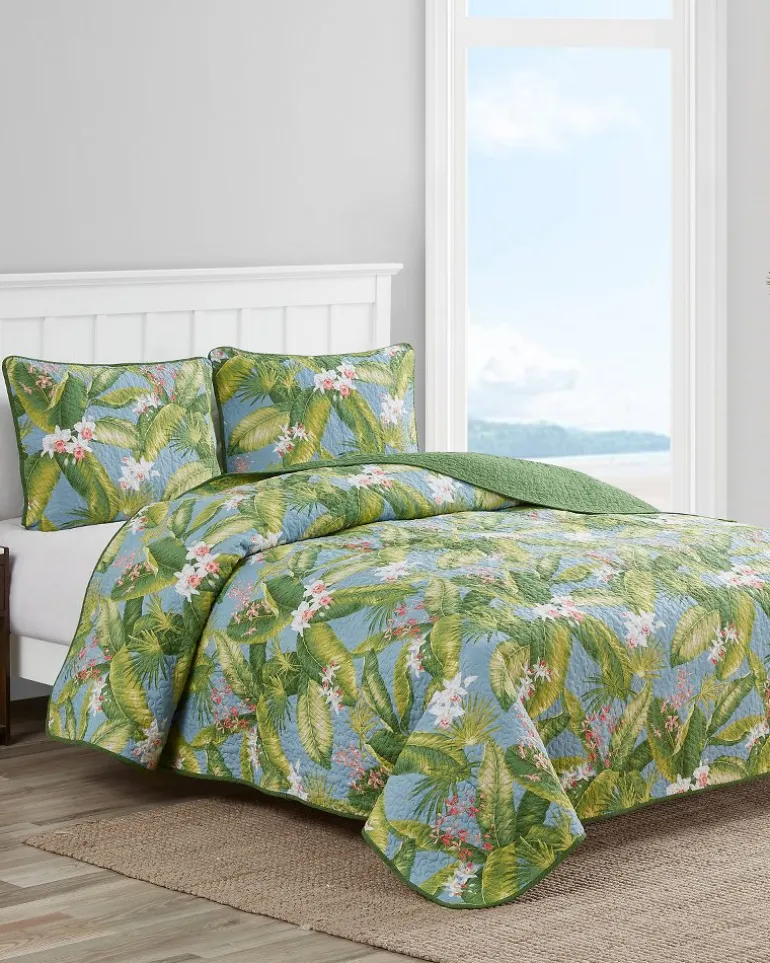 Flash Sale Tommy Bahama Aregada Dock 2-Piece Twin Quilt Set Blue