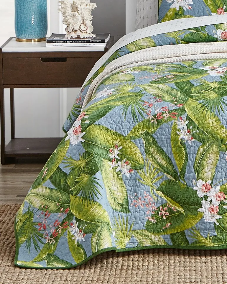 Flash Sale Tommy Bahama Aregada Dock 2-Piece Twin Quilt Set Blue