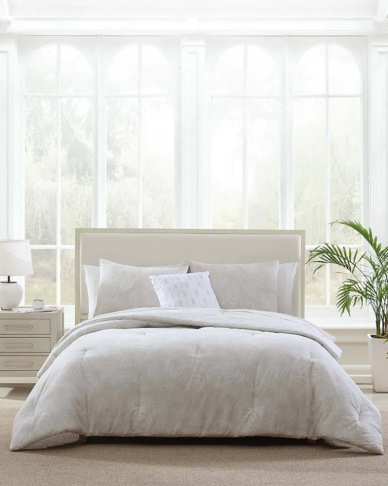 Sale Tommy Bahama Art Of Palms 8-Piece King Bed Set Beige
