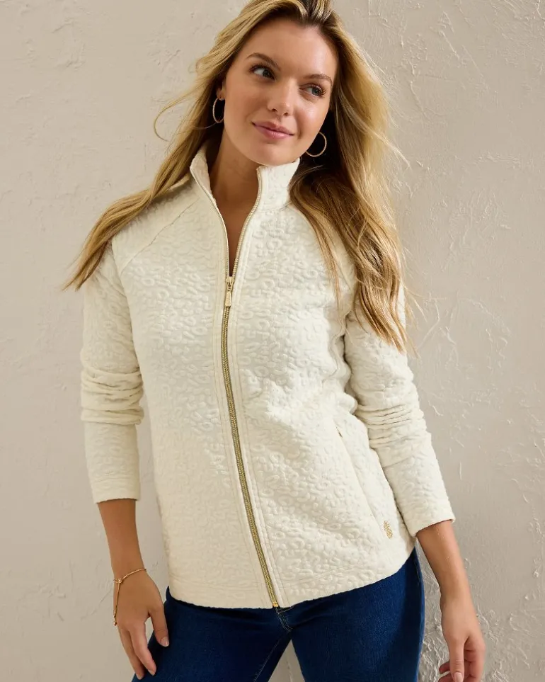 Online Tommy Bahama Aruba Purr-fection Full-Zip Sweatshirt Coconut