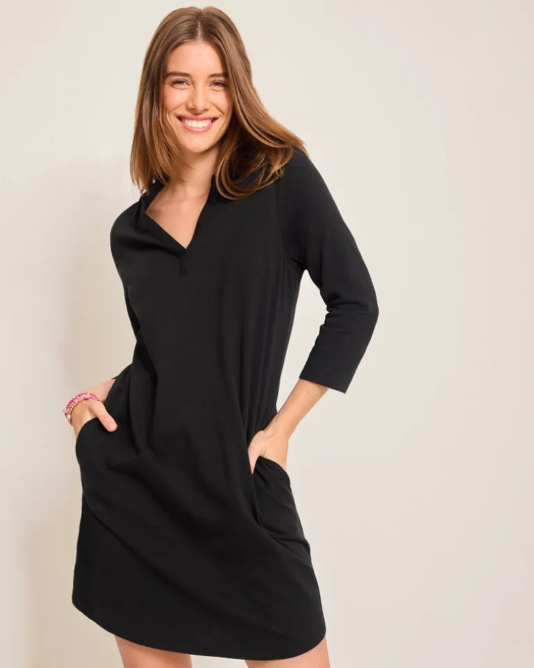 Flash Sale Tommy Bahama Ashby Isles T-Shirt Dress Black