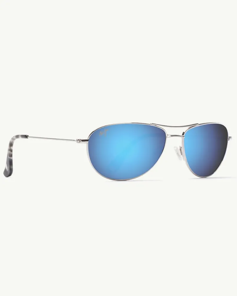 New Tommy Bahama Baby Beach Sunglasses by Maui Jim® New Silver