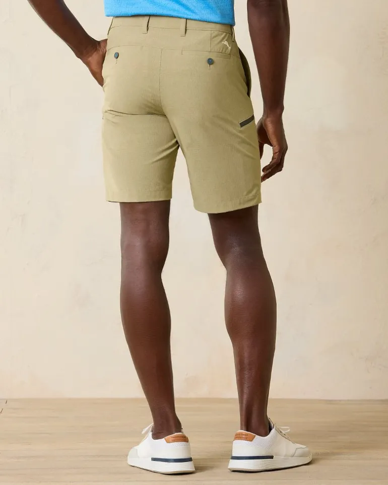 Best Sale Tommy Bahama Bahama Coast Cargo IslandZone® 9-Inch Shorts Stone Khaki