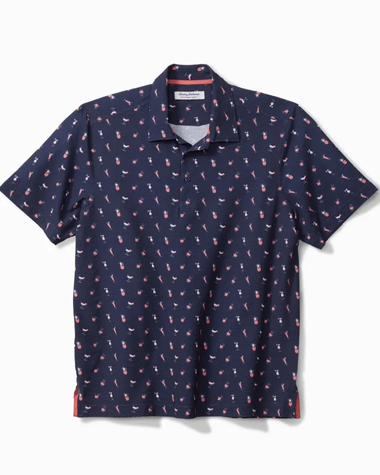 Online Tommy Bahama Bahama Coast Island Elixirs IslandZone® Polo Ocean Deep