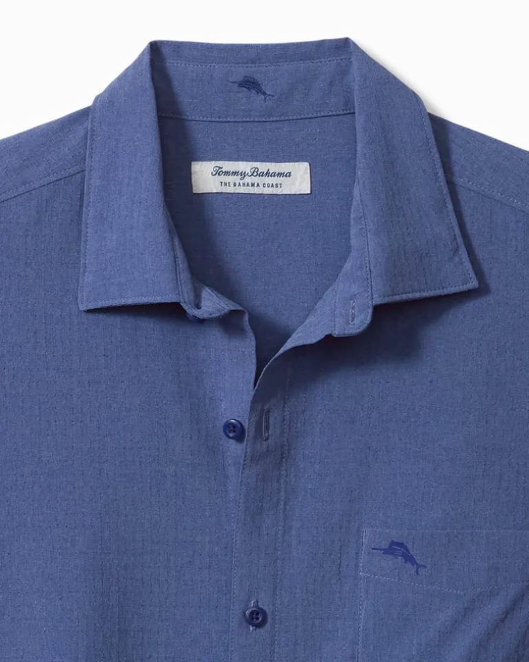 Best Tommy Bahama Bahama Coast Sands IslandZone® Long-Sleeve Shirt Classic Blue