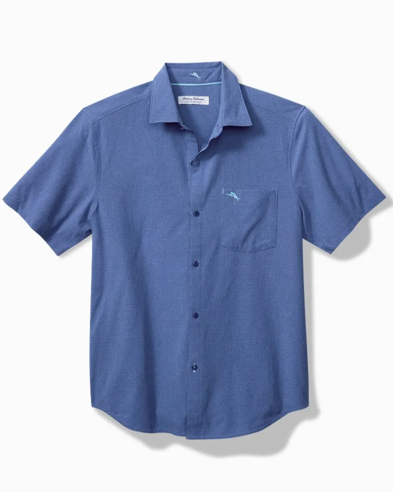 Best Sale Tommy Bahama Bahama Coast Sandypoint IslandZone® Shirt Classic Blue