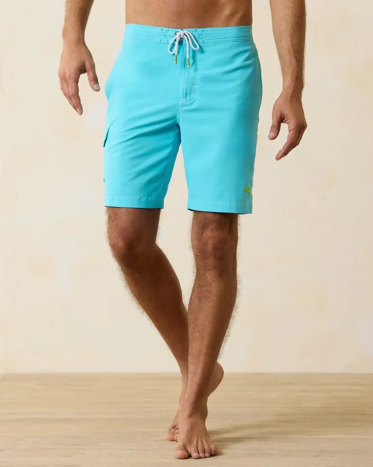 Clearance Tommy Bahama Baja Cove 9-Inch Boardshorts River Blue