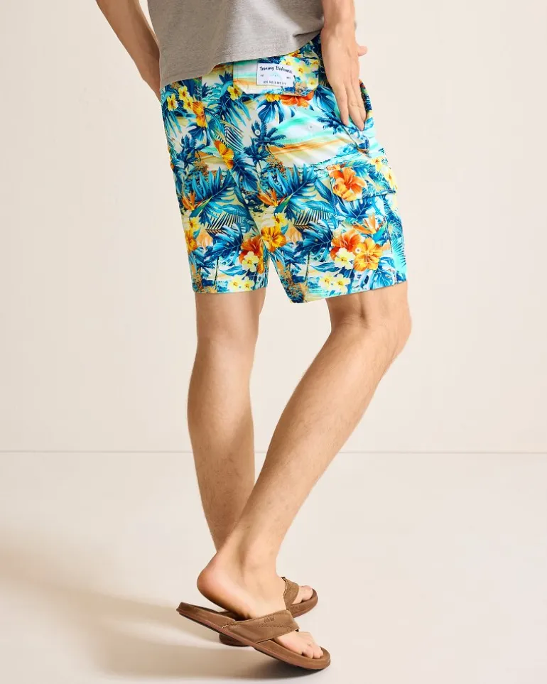 Fashion Tommy Bahama Baja Surfside Sounds 9-Inch Boardshorts Kohala Teal
