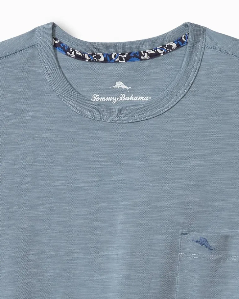 Store Tommy Bahama Bali Beach Crew T-Shirt Norse Blue