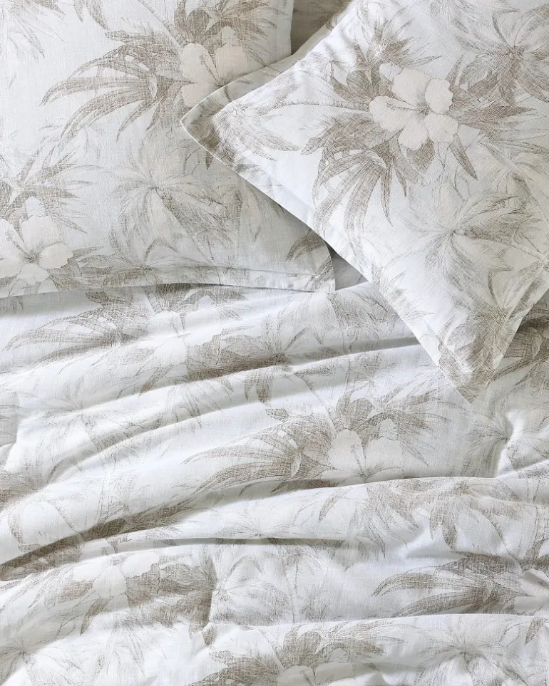 Flash Sale Tommy Bahama Beachway Blooms 3-Piece King Comforter Set Grey