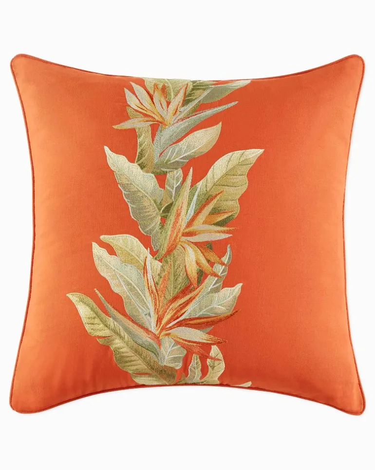 Store Tommy Bahama Birds of Paradise Decorative Pillow Red
