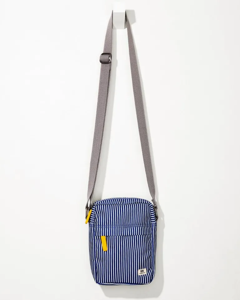 Shop Tommy Bahama Bond Canvas Crossbody Hickory Stripe