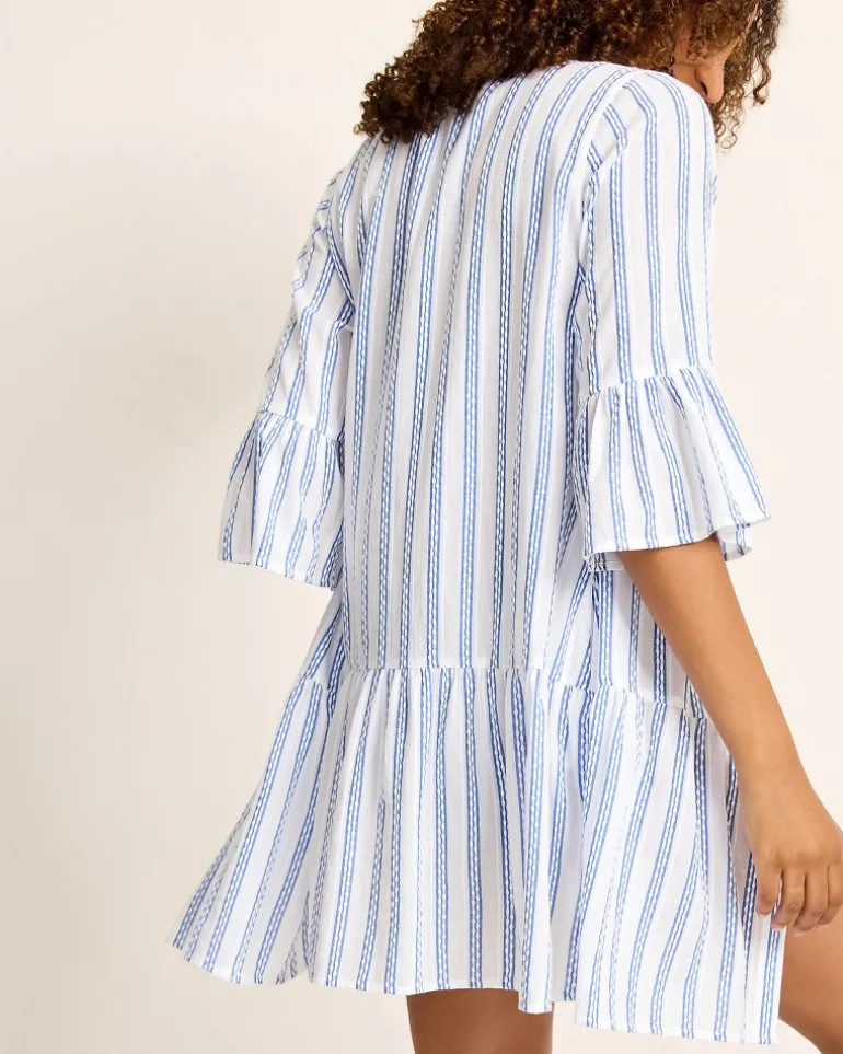 bonita_stripe_coverup_shirt_dress_3.webp Sale Tommy Bahama Bonita Stripe Coverup Shirt Dress Beaming Blue