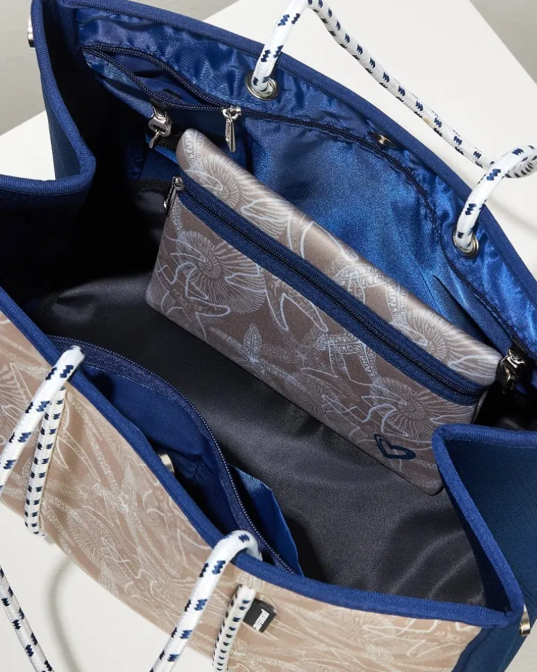 Shop Tommy Bahama Botanical Neoprene Tote Starfish