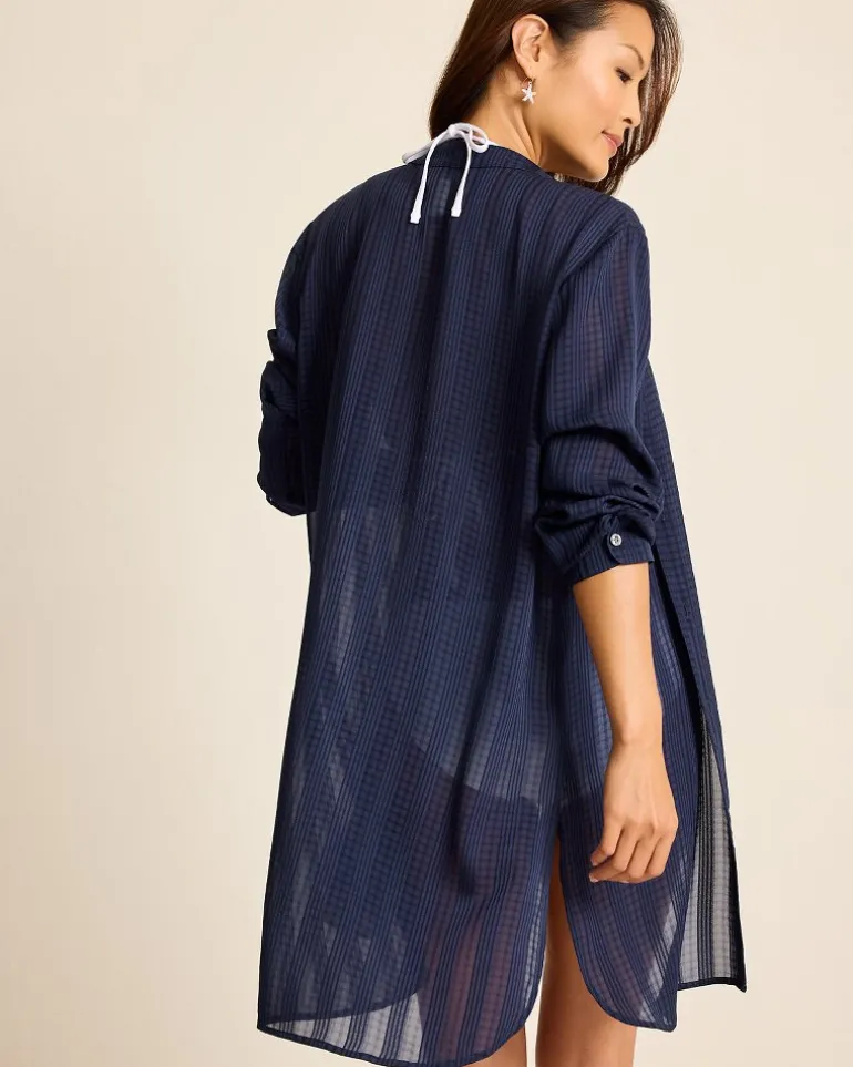 cadiz_chiffon_boyfriend_beach_shirt_2.webp Discount Tommy Bahama Cadiz Chiffon Boyfriend Beach Shirt Mare Navy