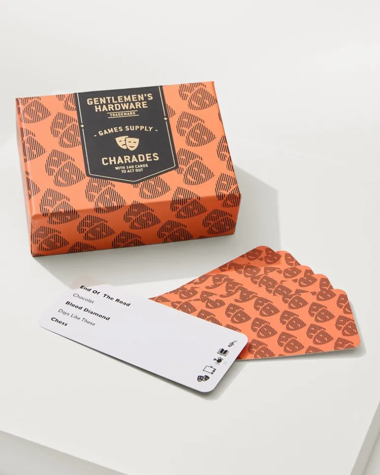 Clearance Tommy Bahama Charades Card Game Red