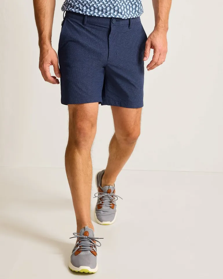 New Tommy Bahama Chip Shot IslandZone® 7-Inch Shorts Ocean Deep
