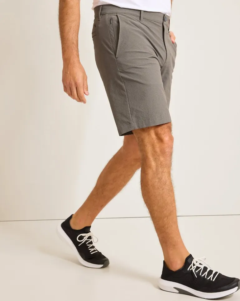 Flash Sale Tommy Bahama Chip Shot IslandZone® 9-Inch Shorts Fog Grey