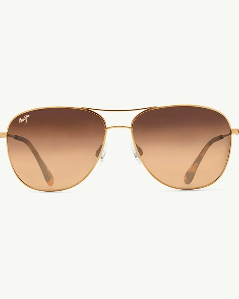 Fashion Tommy Bahama Cliff House Sunglasses by Maui Jim® Gold