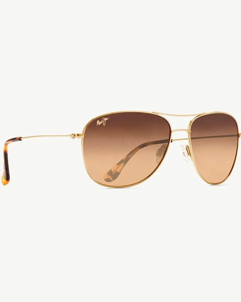 Fashion Tommy Bahama Cliff House Sunglasses by Maui Jim® Gold