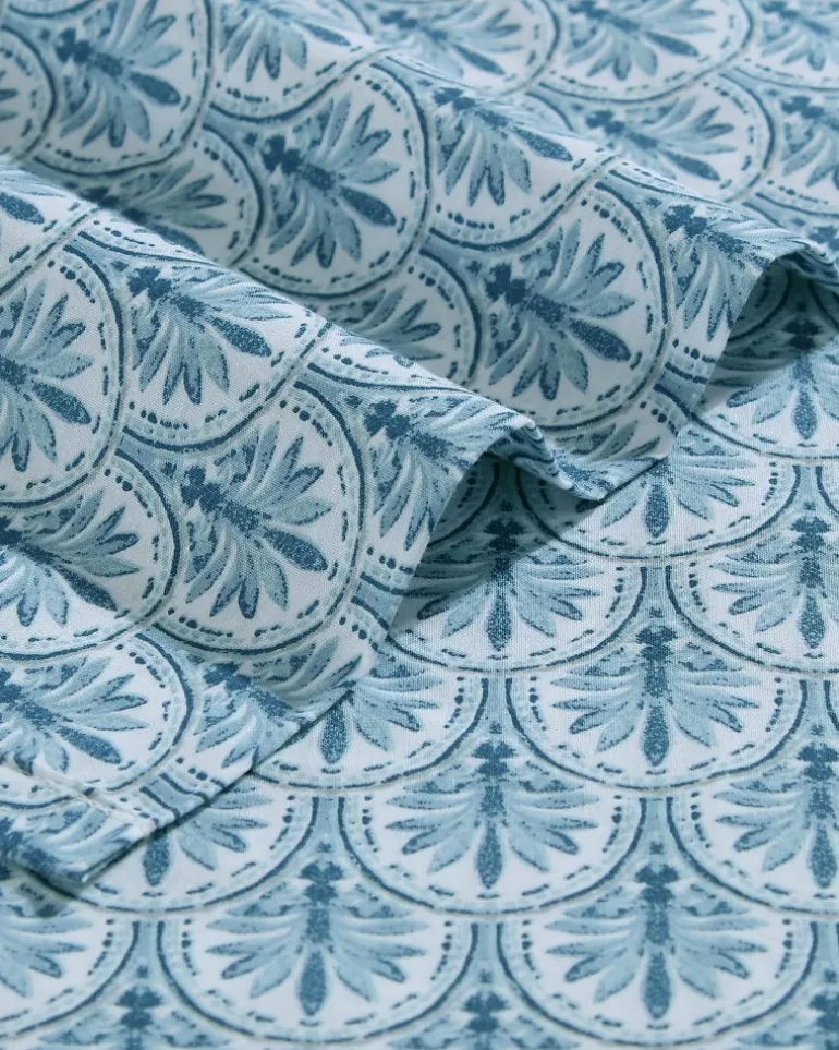 Hot Tommy Bahama Coastal Batik 4-Piece Queen Sheet Set Blue