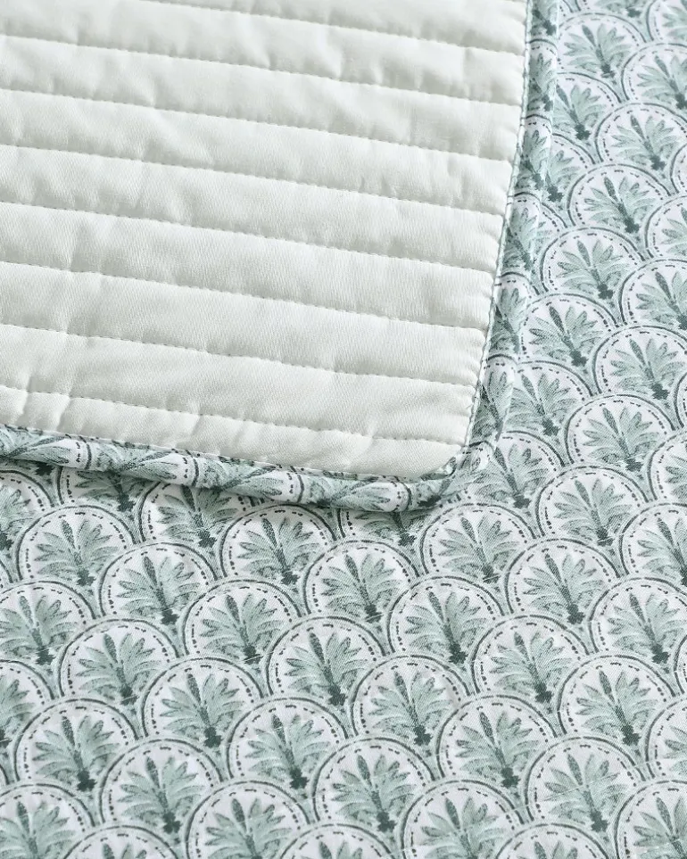 Store Tommy Bahama Coastal Batik 3-Piece Full/Queen Quilt Set Spring Green