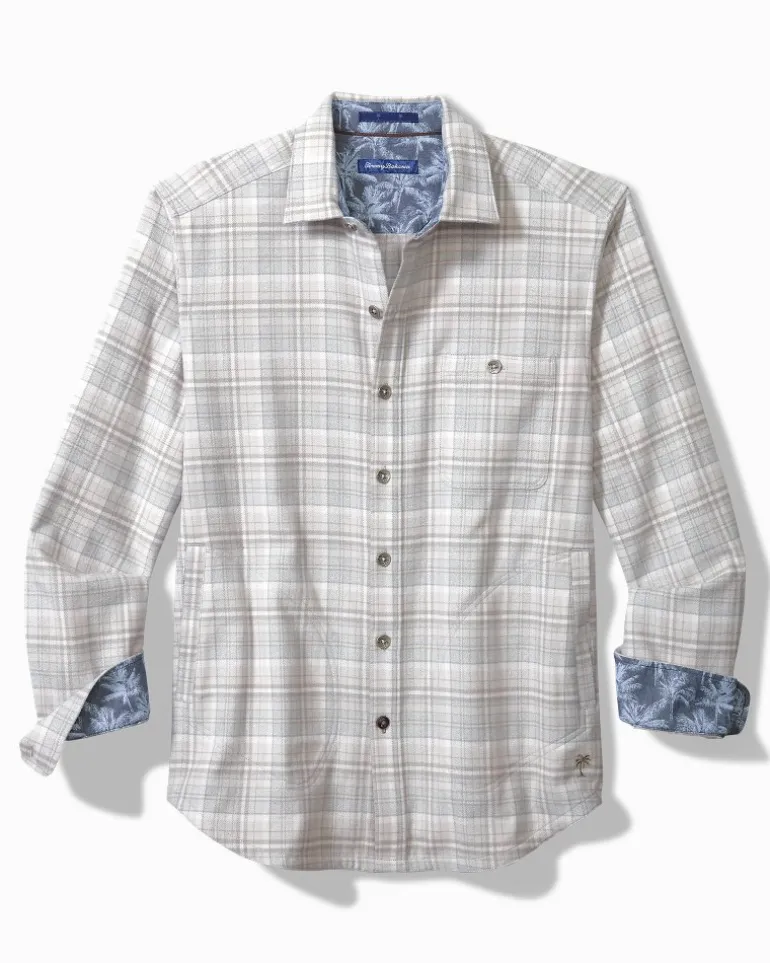 Hot Tommy Bahama Coastal Vibes Shirt Jacket Summer Grey