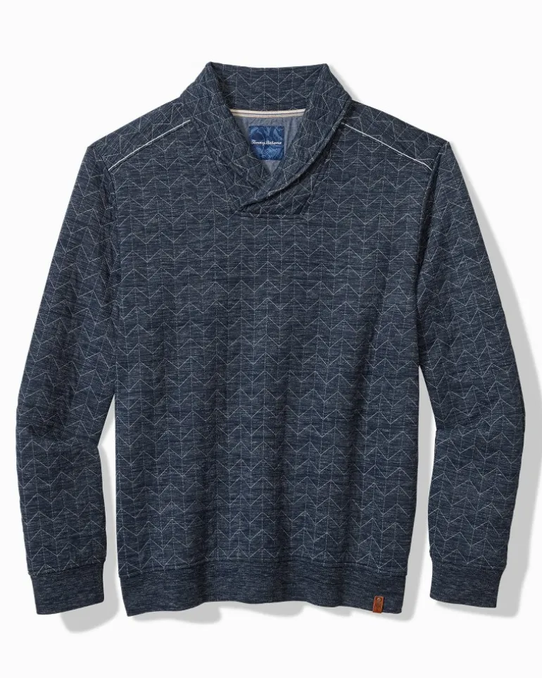 Store Tommy Bahama Cobble Hill Sweatshirt Ocean Deep