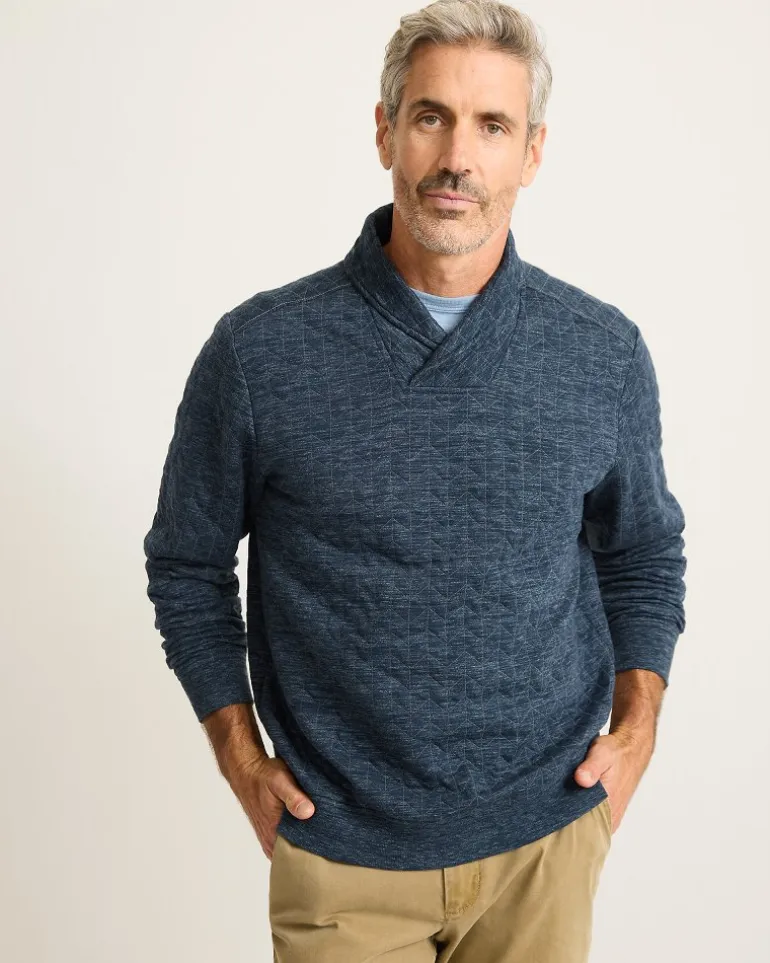 Store Tommy Bahama Cobble Hill Sweatshirt Ocean Deep
