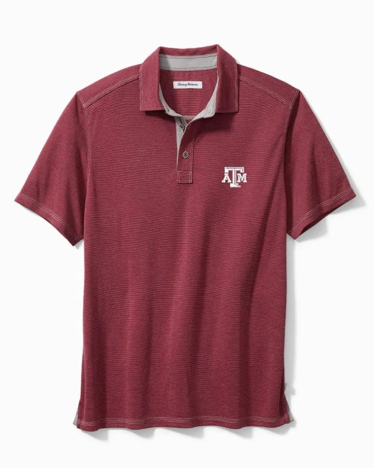 Fashion Tommy Bahama Collegiate Paradiso Cove Polo texas_a&m