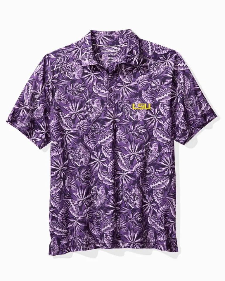 Flash Sale Tommy Bahama Collegiate Tropical Score IslandZone® Polo LSU