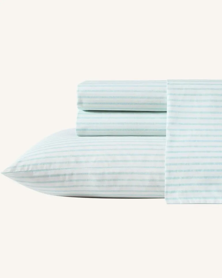 Store Tommy Bahama Cool Beach Stripe 4-Piece King Sheet Set Stripe Blue
